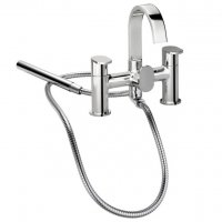 Essential Osmore Bath Mixer Including Shower Kit, Chrome