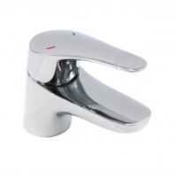 Essential Javary Mono Basin Mixer Tap with Waste, Chrome