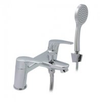 Essential Javary Bath Shower Mixer Tap, Chrome