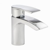 Essential Mantaro Mini Basin Mixer Tap with Waste, Chrome