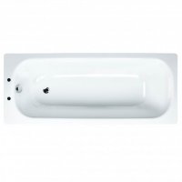 Essential Steel 1600 x 700mm Bath - No Anti Slip