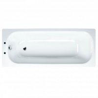 Essential Steel 1500 x 700mm Bath with Grips & Anti Slip