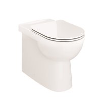 Roca Debba Comfort Height Back to Wall Toilet Pan - White
