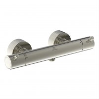 Ideal Standard Ceratherm T125 Exposed Thermostatic Silver Storm Shower Mixer Valve