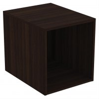 Ideal Standard i.life B Coffee Oak Side Unit for Vanity Basins with 1 Shelf