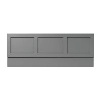 Harrogate Spa Grey 1700mm Wooden Bath Panel