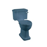 Burlington Bespoke Alaska Blue Close Coupled WC Suite with Cistern