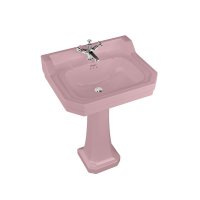 Burlington Bespoke Confetti Pink Edwardian 61cm Basin