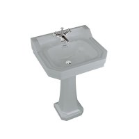 Burlington Bespoke Moon Grey Edwardian 56cm Basin