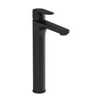 Vitra Root Tall Basin Mixer for Bowls - Matt Black