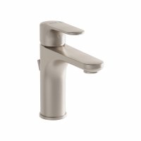 Vitra Root Basin Mixer with Pop-up Waste - Brushed Nickel