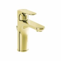 Vitra Root Basin Mixer with Pop-up Waste - Gold