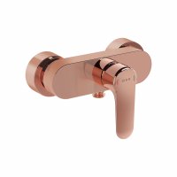 Vitra Root Round Shower Mixer - Copper