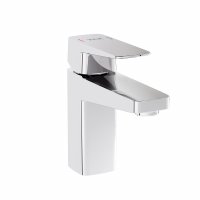 Vitra Root Square Compact Basin Mixer - Chrome