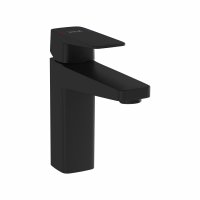 Vitra Root Square Basin Mixer - Matt Black