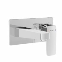 Vitra Root Square Built-in Basin Mixer - Chrome