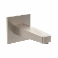 Vitra Root Square Spout - Brushed Nickel