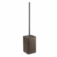 Origins Living Dafne Toilet Brush & Holder - Dark Bamboo