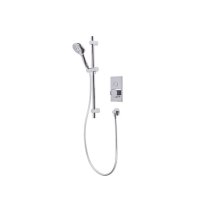 Tavistock Axiom Single Function Push Button Concealed Shower System with Riser Kit