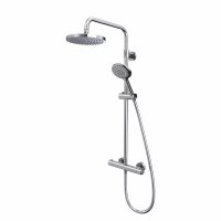 Tavistock Merit Push Bar Shower System System Chrome