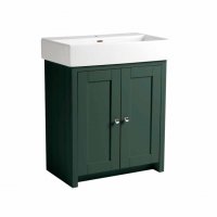 Tavistock Lansdown Sherwood Green 700mm Freestanding Unit & Basin