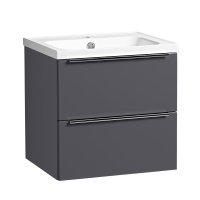 Tavistock Cadence 500mm Wall Mounted Vanity Unit - Storm Grey