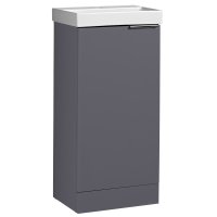 Tavistock Cadence 400mm Cloakroom Vanity Unit - Storm Grey