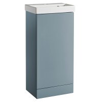 Tavistock Cadence Gloss Spruce 400mm Cloakroom Unit & Basin