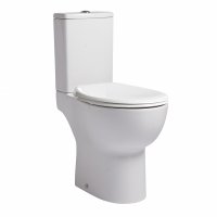 Tavistock Loft Comfort Height Open Back Close Coupled WC With Contactless Flush