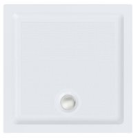 Roman Anti-Slip 760 x 760mm White Square Shower Tray