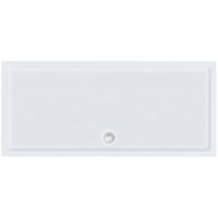 Roman Anti-Slip 1400 x 800mm White Rectangular Shower Tray