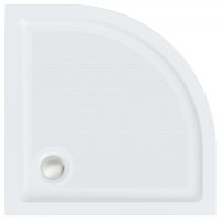 Roman Anti-Slip 900 x 900mm White Quadrant Shower Tray