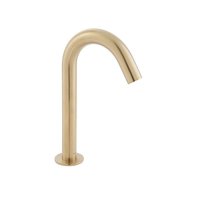Vado Individual Infra-Red Deck Mounted Spout Mono Basin Mixer - Brushed Gold