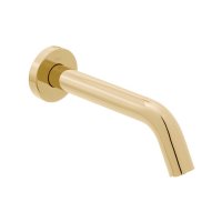 Vado Individual Infra-Red Wall Mounted Spout - Bright Gold