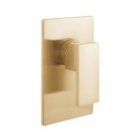 Vado Individual Notion 1 Outlet Manual Shower Valve - Brushed Gold