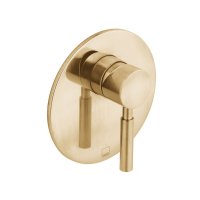 Vado Individual Origins 1 Outlet Manual Shower Valve - Brushed Gold