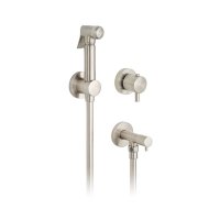Vado Individual Luxury Shattaf Kit - Brushed Nickel