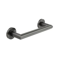 Vado Individual Spa Grab Or Towel Rail - Brushed Black 300mm (12")