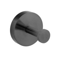 Vado Individual Spa Robe Hook - Brushed Black