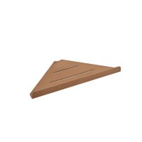 Vado Individual Shama Bathroom Corner Shelf - Brushed Bronze