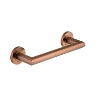 Vado Individual Spa Grab Or Towel Rail - Brushed Bronze 300mm (12")