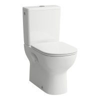 Laufen Lua Rimless Close Coupled Back to Wall Toilet and Cistern