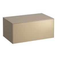 Laufen Sonar 800mm Gold (Lacquered) Drawer Element without Cutout