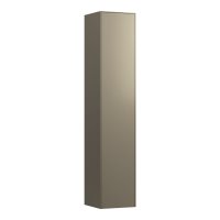 Laufen Sonar 1600mm Titanium (Lacquered) 1 Door Tall Cabinet - Left Hand
