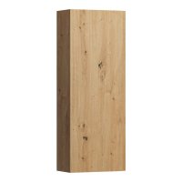 Laufen Lani Wild Oak 1 Door Medium Wall Cabinet - Left Hand