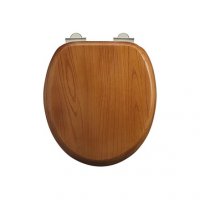 Burlington Oak Soft Close Toilet Seat