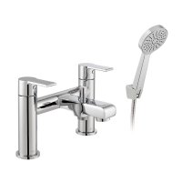 Vado Axces Irlo Deck Mounted Bath Shower Mixer + Shower Kit