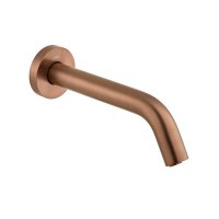 Vado i-tech Brushed Bronze Infra-Red Wall Mounted Spout