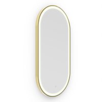 Origins Living Lomax 500mm Light Capsule Mirror - Brushed Brass