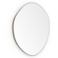 Origins Living Oslo 600mm Organic Mirror - Brushed Bronze